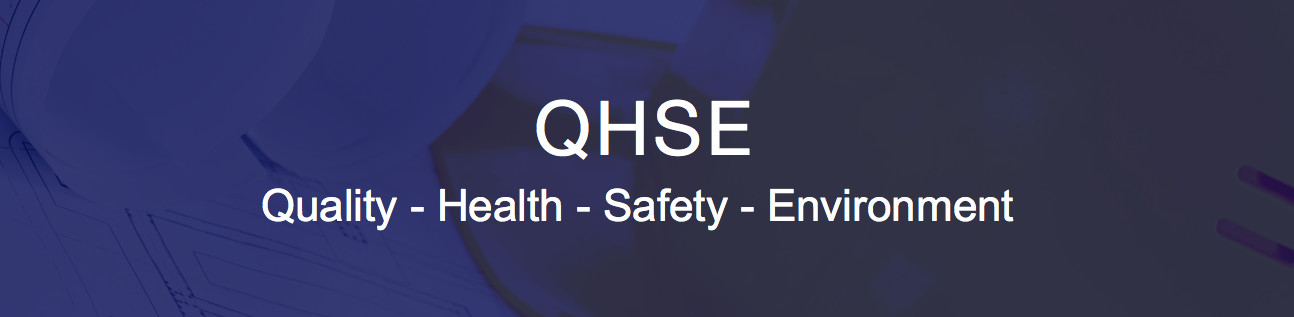 Quality, Health Safety & Environmental Accreditation